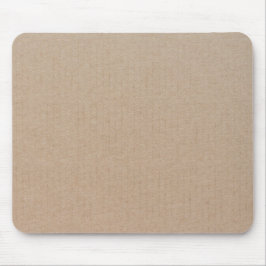 Anpassningsbarna Rustic Kraft Papper Blank Templat Musmatta