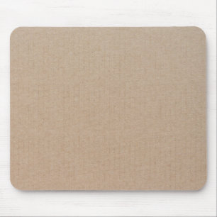 Anpassningsbarna Rustic Kraft Papper Blank Templat Musmatta