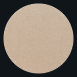 Anpassningsbarna Rustic Kraft Papper Blank Templat Runt Klistermärke<br><div class="desc">Kolla in den här coolan napkin ringar för party. De har en klassisk,  modern och elegant papper bakgrund i Kraft. Det är en fullständig märkning av anpassadet för alla dina hantverksprodukter från Etsy Home eller ditt företag.</div>