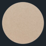 Anpassningsbarna Rustic Kraft Papper Blank Templat Runt Klistermärke<br><div class="desc">Kolla in den här coolan napkin ringar för party. De har en klassisk,  modern och elegant papper bakgrund i Kraft. Det är en fullständig märkning av anpassadet för alla dina hantverksprodukter från Etsy Home eller ditt företag.</div>