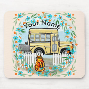 Anpassningsbarna School Buss Day Namev Musmatta