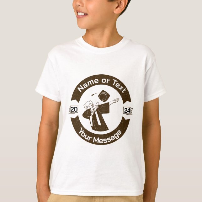 Anpassningsbarna School Studenten T Shirt (Framsida)