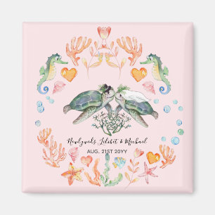 ANPASSNINGSBARNA SEA TURTLES MAGNET