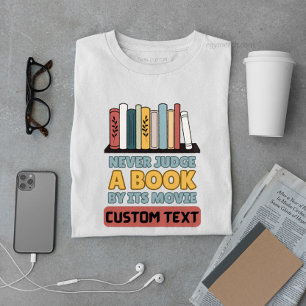 anpassningsbarna ser aldrig Bok som sin film rolig T Shirt