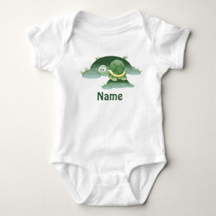 Anpassningsbarna Spädbarn från Baby Cute Turtle  Tee Shirt