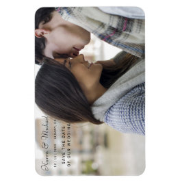 Anpassningsbarna Spara datum - Personligen Flexibe Magnet