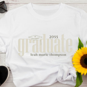 Anpassningsbarna Studenten Student minimalistisk t Shirt