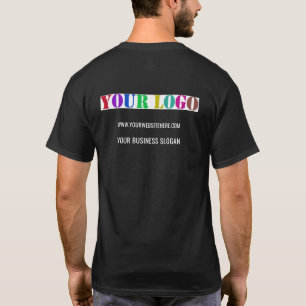 Anpassningsbarna Text T-Shirt-mall för Business Lo T Shirt