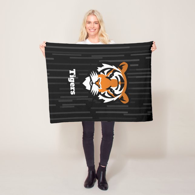 Anpassningsbarna Tigers Fleecefilt (På plats)
