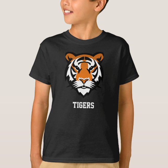 Anpassningsbarna Tigers T Shirt (Framsida)