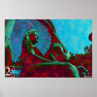 Anpassningsbarna Timewave Theory Girls Poster