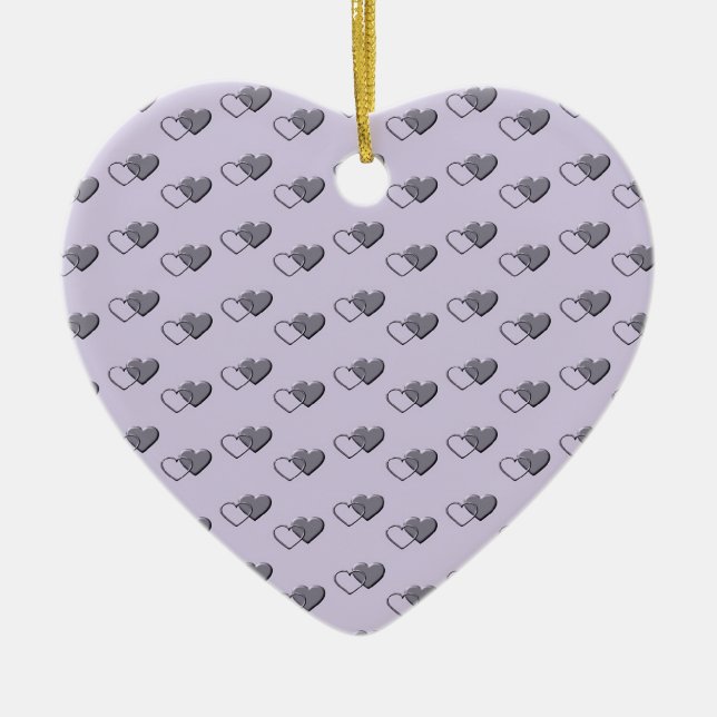 Anpassningsbarna Tiny Hearts ornament (Framsidan)