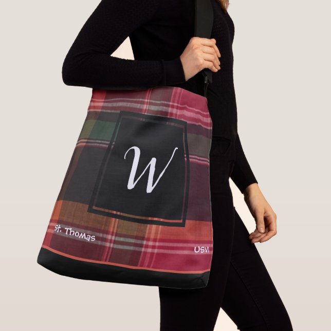 ANPASSNINGSBARNA US Virgin Islands St. Thomas USVI Axelväska (Närbild)