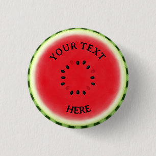 Anpassningsbarna Vattenmelonsegment Knapp