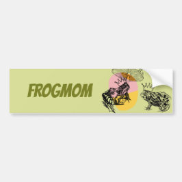 Anpassningsbarna Växtsvampar och froger Bildekal