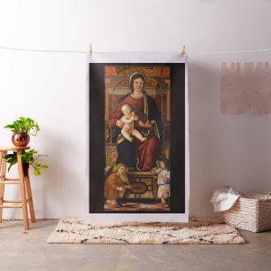 anpassningsbarna "Virgin and Child" religiösa Art- Tyg