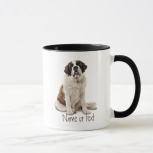 Anpassningsbarna Watercolor St. Bernard Pet Hund Mugg