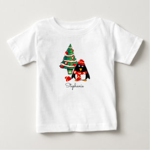 Anpassningsbarnamn. JulungeT-tröja T-shirt