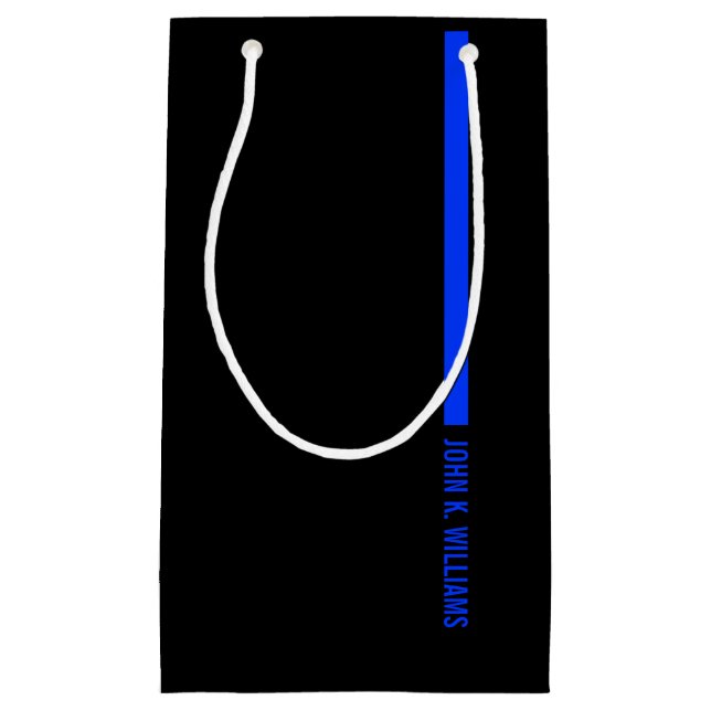 Anpassningsbarnamn på den tunna blålinjenpolisen (Framsidan)