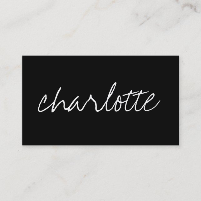 Anpassningsbarnamn Visitkort (Framsida)