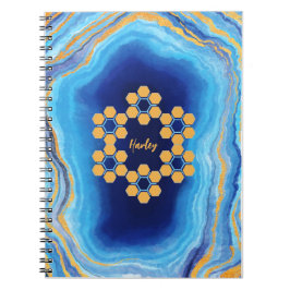 Anpassningsbarnas abstrakt - geometrisk färgstark  anteckningsbok