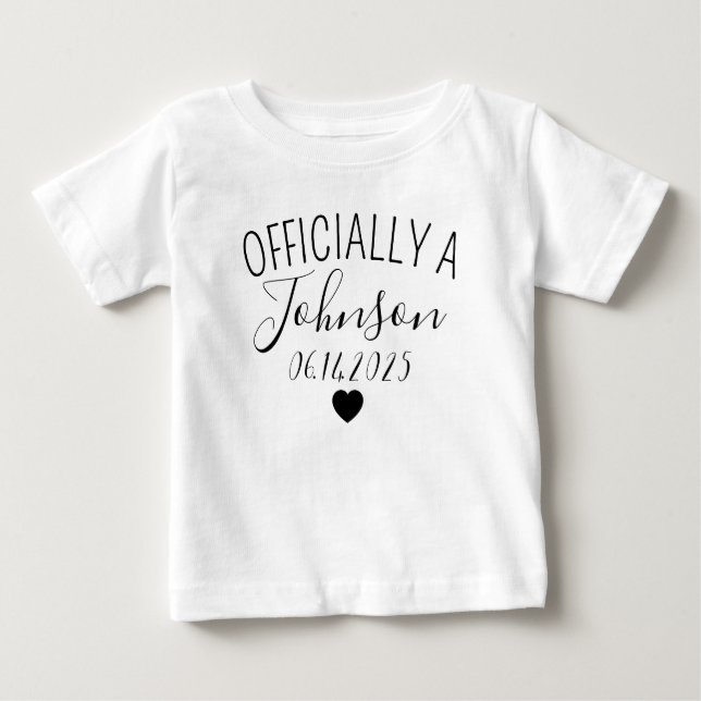 Anpassningsbarnas adoptionsdag Småbarn Shirt, Pers T Shirt (Framsida)