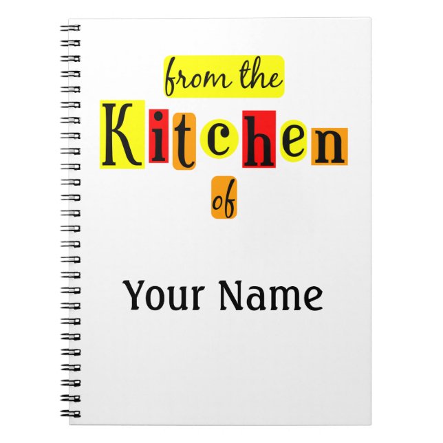 Anpassningsbarnas anteckningsbok med spiral (Framsidan)