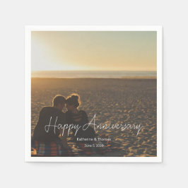 Anpassningsbarnas årsdag Fototext för Personlig mo Pappersservett