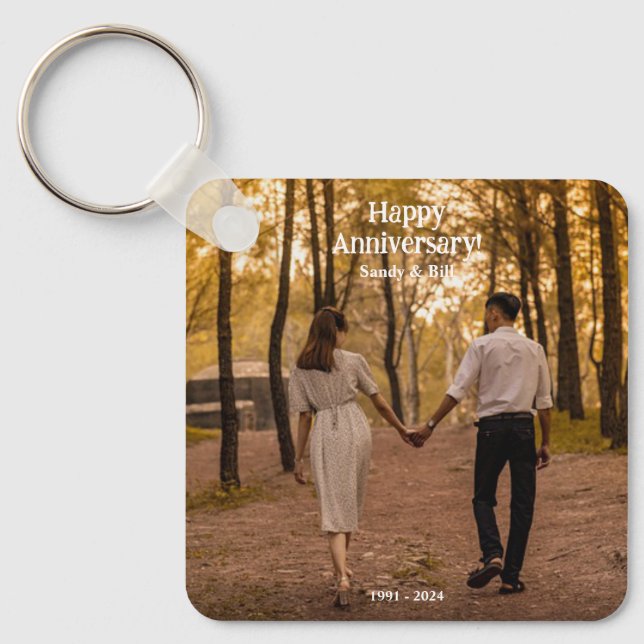 Anpassningsbarnas årsfoto skapar ditt eget nyckelring (Framsida)