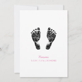 Anpassningsbarnas avtryck | Överför ditt Baby-avtr Julkort