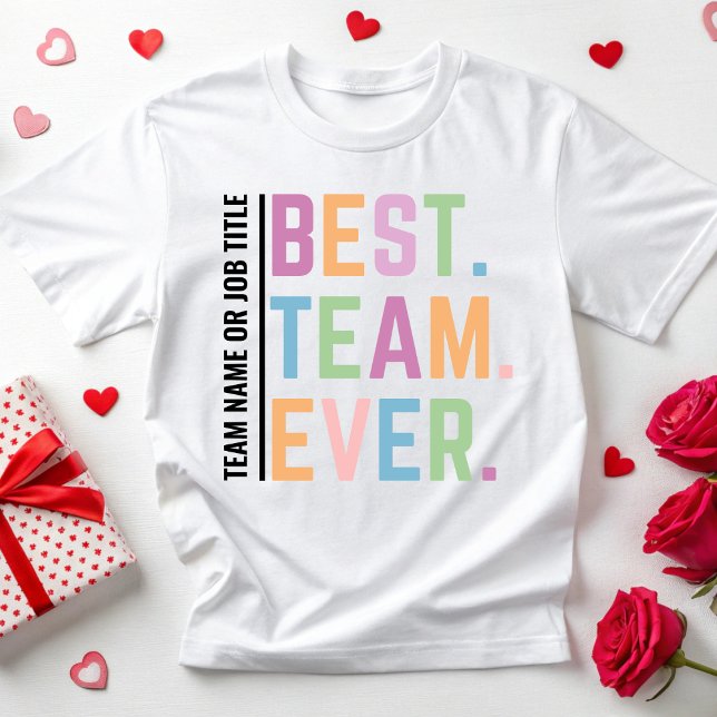 Anpassningsbarnas bästa team någonsin, medlemmar i t shirt (Skapare uppladdad)