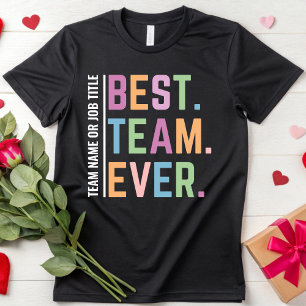 Anpassningsbarnas bästa team någonsin, medlemmar i t shirt