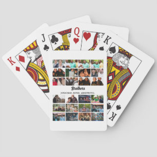 Anpassningsbarnas bästa vänner för brothers Photo Casinokort
