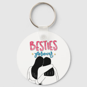 Anpassningsbarnas bästa vänskapskedja - Girls Hug- Nyckelring