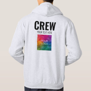 Anpassningsbarnas besättningsmedlem Lägg till Logo Hoodie