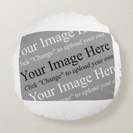 Anpassningsbarnas bildfyllning rund kudde