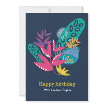 anpassningsbarnas blå blommigt, modernt, vackert f