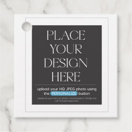 Anpassningsbarnas cirkel och Märkrn Kvadratisk Gåvor Etiketter