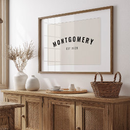 Anpassningsbarnas efternamn: Uppgift om datum då f Poster