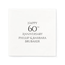 Anpassningsbarnas Elegant Enkel 60-årsdag Party