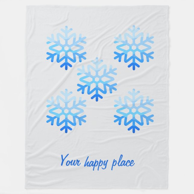 Anpassningsbarnas Elegant - minimalistisk Geometri Fleecefilt (Framsidan)