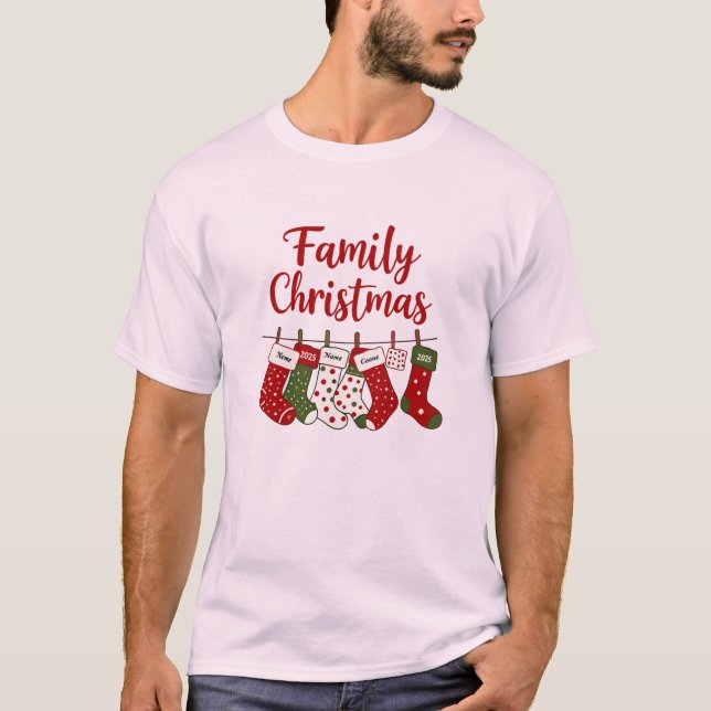 Anpassningsbarnas familje jul 2025 - lägg till dit t shirt (Framsida)