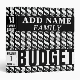 Anpassningsbarnas familjs budget 3 Ring Binder