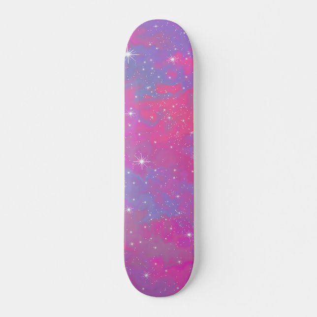 Anpassningsbarnas färgade blanksteg mini skateboard bräda 18,5 cm (Framsida)