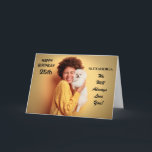 Anpassningsbarnas födelsedag - Anpassningskort för Kort<br><div class="desc">Anpassningsbar Birthday Photo Personalize Card är ett kort som du kan skapa själv. Lämna eller ersätt fotot med ditt på omslaget och i informationen. Njut ge det här underbara kortet.</div>