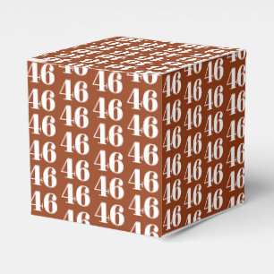 Anpassningsbarnas födelsedag Gift Box rust cinnamo Presentaskar