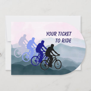 Anpassningsbarnas Födelsedagsfest, Bike, Cycle, Bi Inbjudningar
