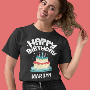 Anpassningsbarnas Födelsedagsfest tre år gammal me T Shirt