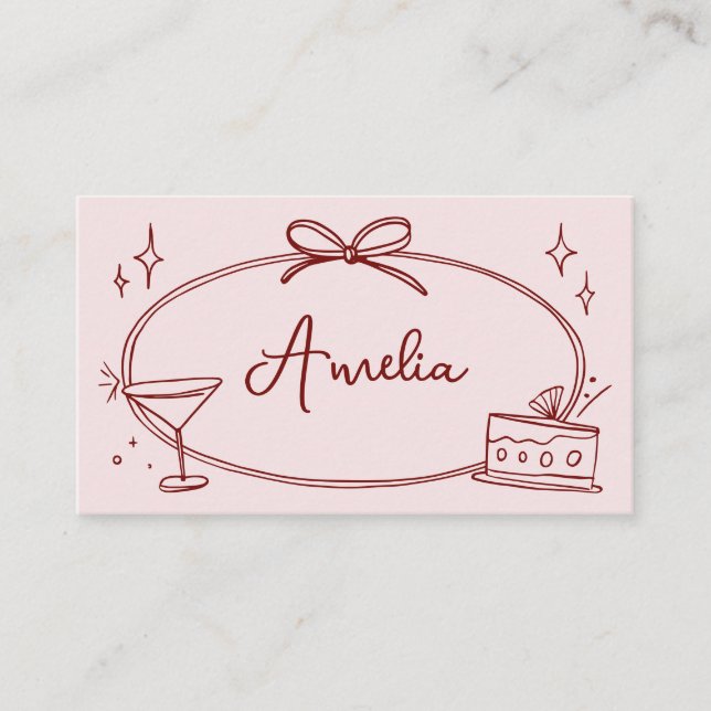 Anpassningsbarnas födelsedagskort placeringskort (Framsida)