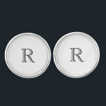 Anpassningsbarnas första Marskalkar Cufflinks<br><div class="desc">Anpassningsbar Masculine-teckensnittsinledande Cufflinks.</div>